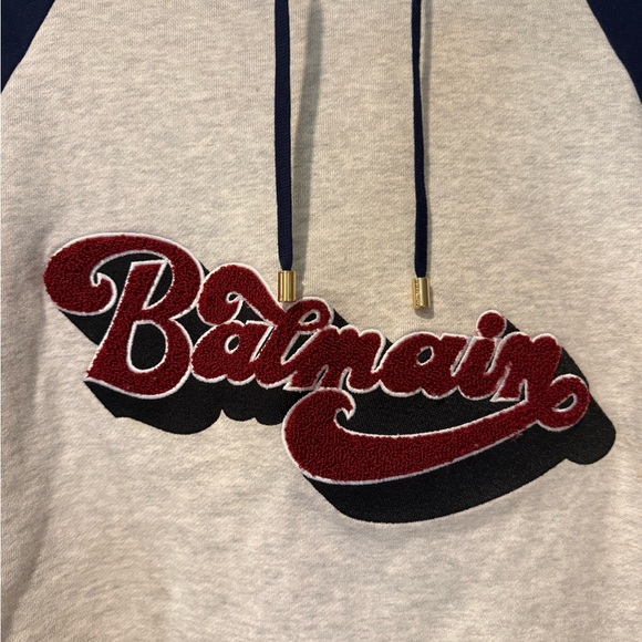 Balmain Retro 70’s Logo Hoodie - Picture 7 of 9